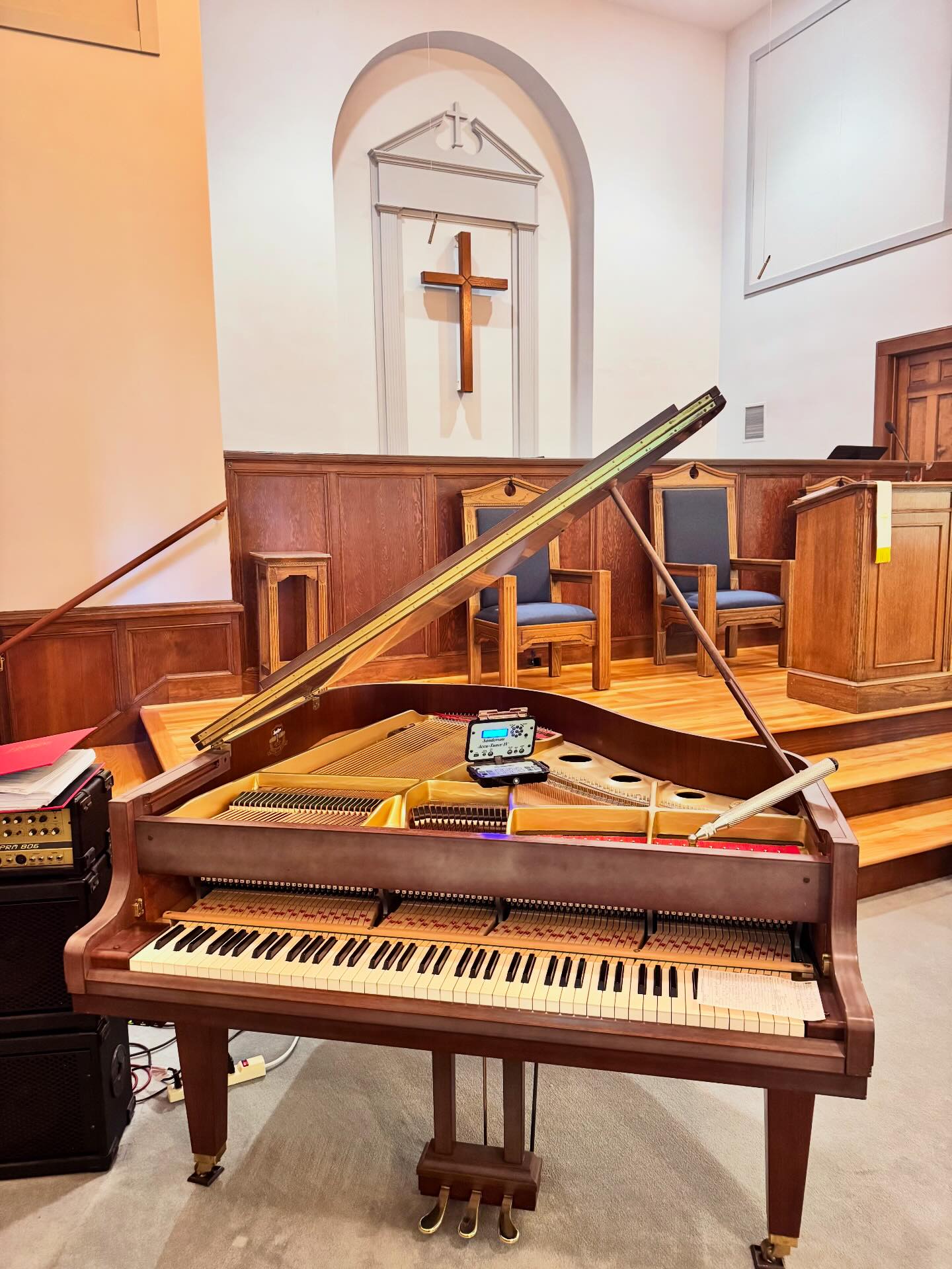 A 440 - Kawai model GE-20. #kawai #Church #Sanctuary # ...
