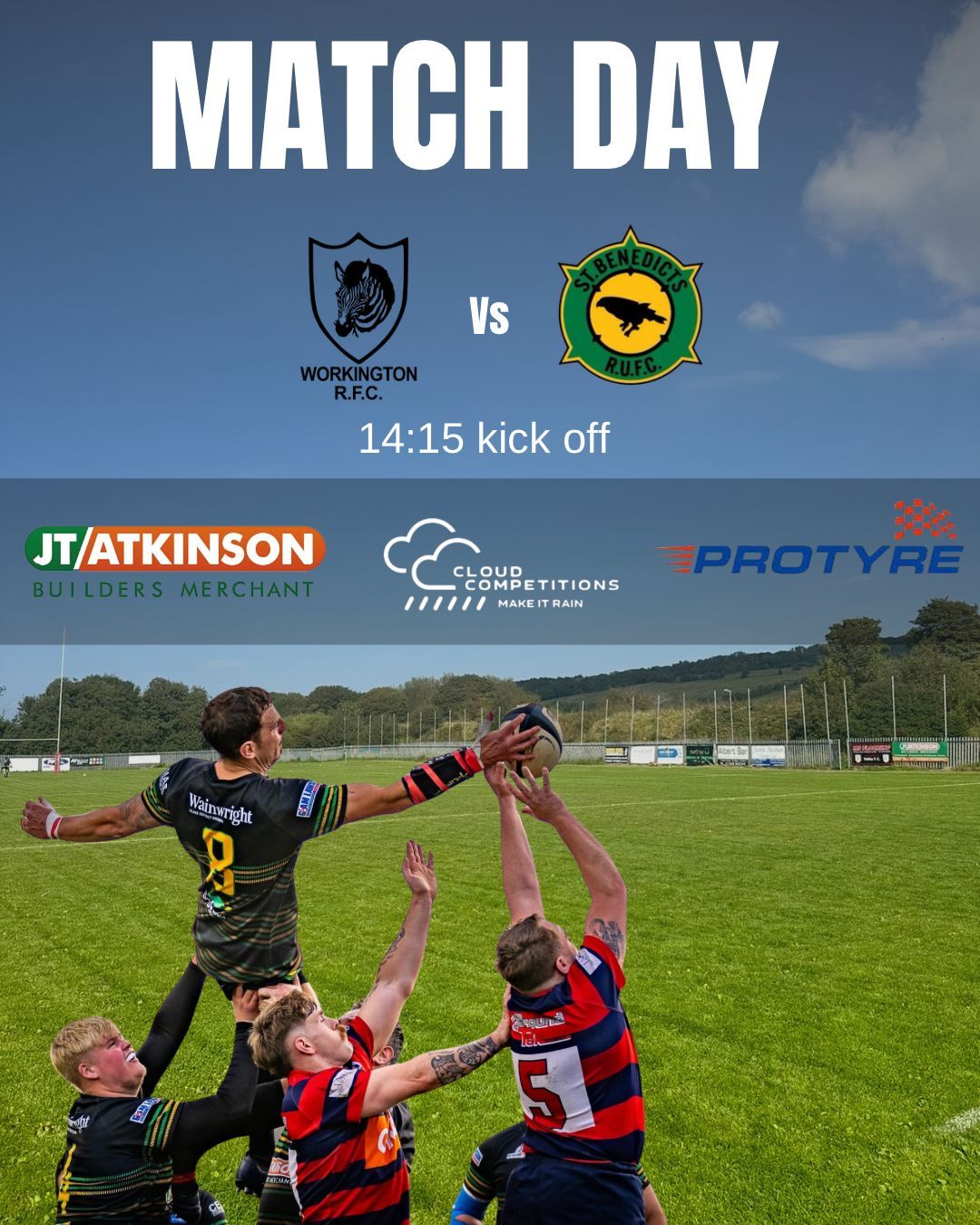 🔰 Game Day 🔰 Today our lads hit the... - St Benedicts RUFC | Facebook