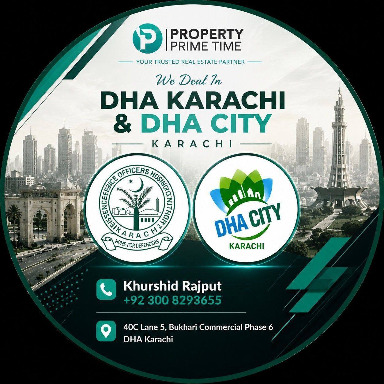 #DHACityKarachi #1000YardsPlots #PropertyPrimeTime 🏡 DHA CITY KARACHI ...