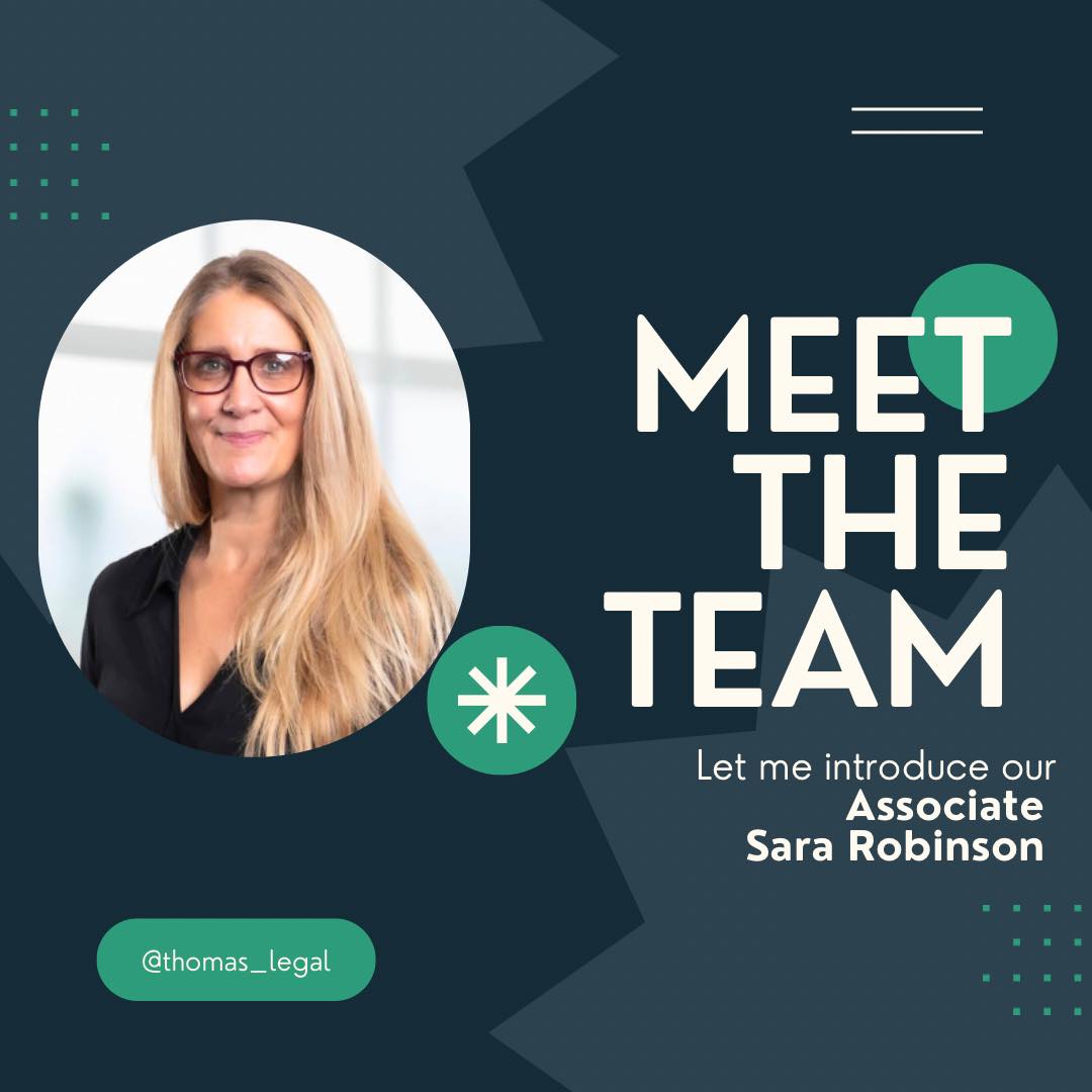 Thomas Legal - Meet Sara Robinson 💼 Sara is an Associate... | Facebook