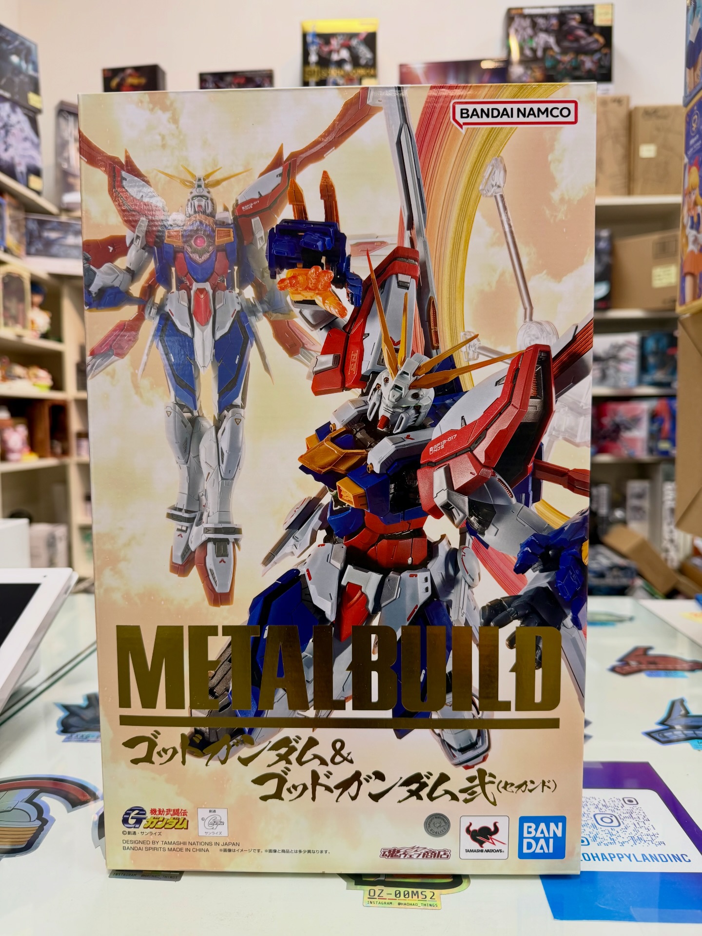 Metal Build Burning Gundam by Bandai