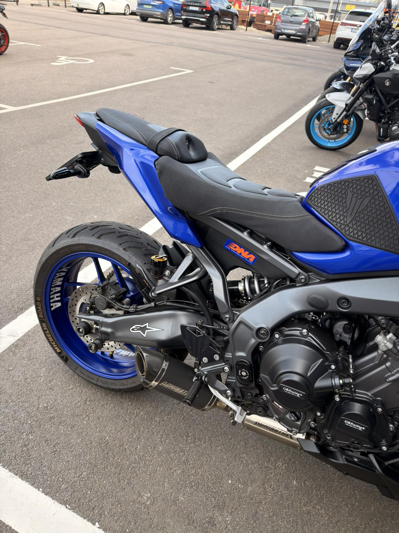 2024 MT-09 with Dominator GP3 exhaust 💯🔥 #dominatorexhaust