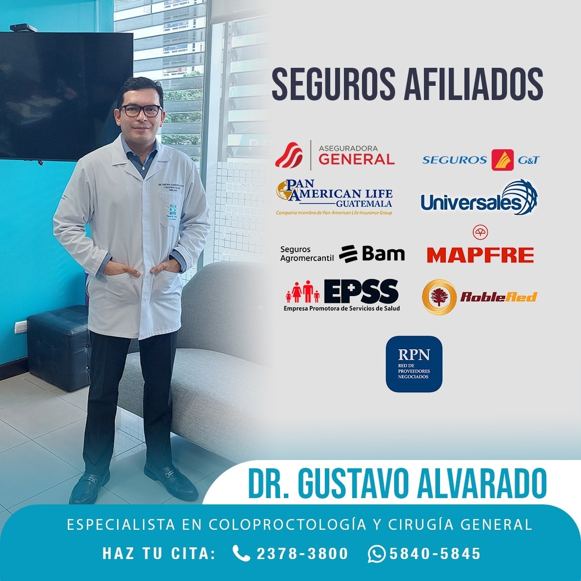 Si deseas realizar tu cita o... - Dr. Gustavo Alvarado Alecio