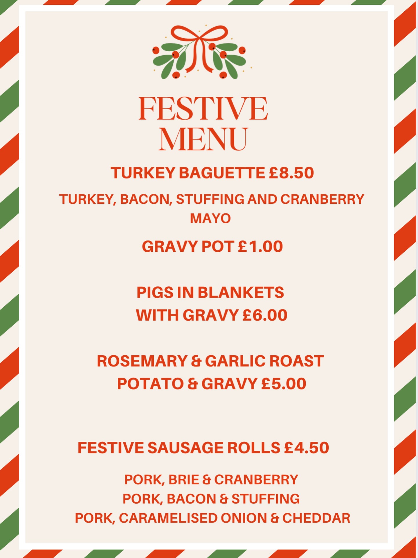 Gourmet - 🎄 FESTIVE MENU IS HERE! 🎄 Get into the holiday spirit with ...
