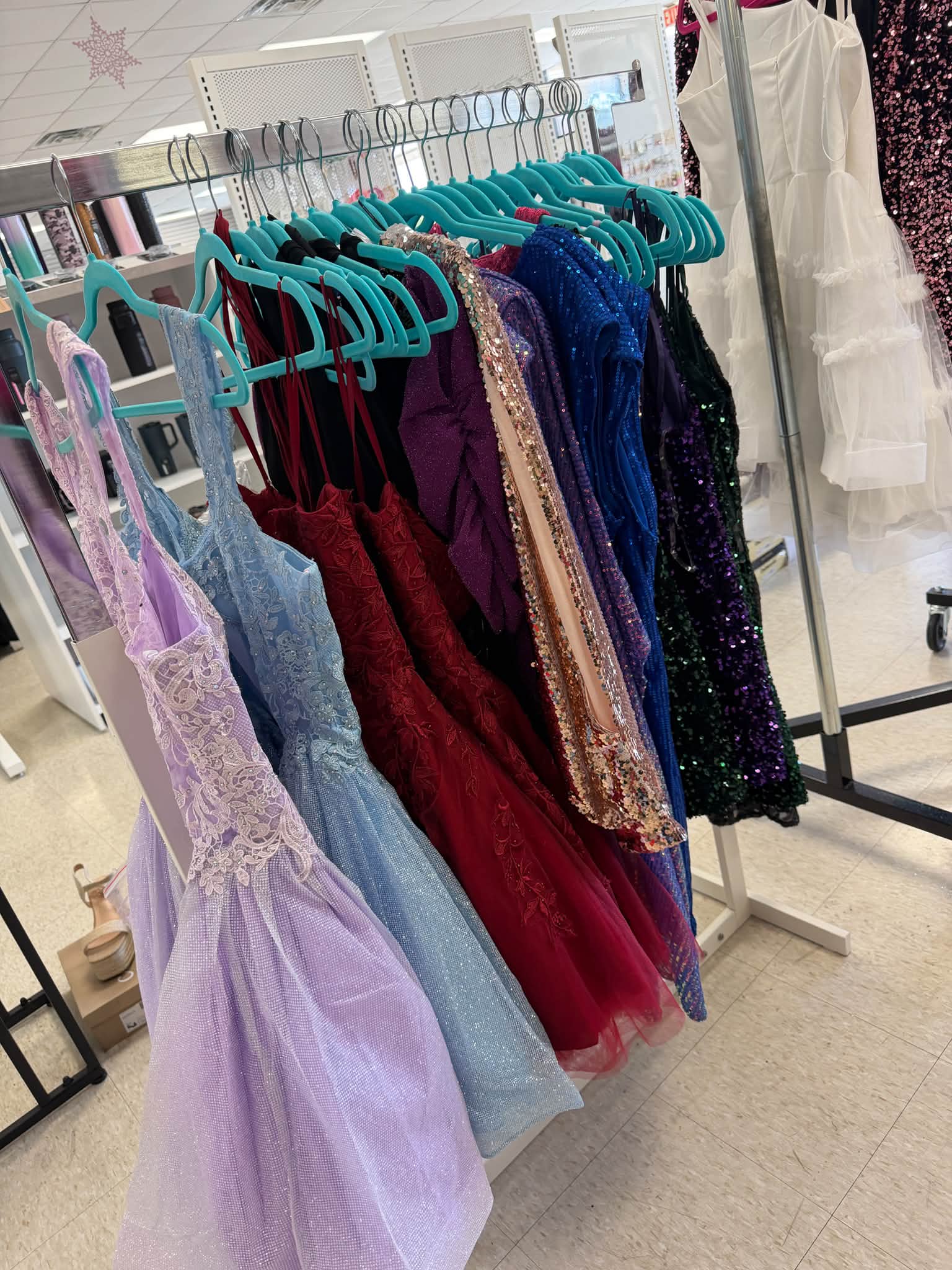 Clearance Homecoming dresses from $10-25! 3 racks! Sizes Small