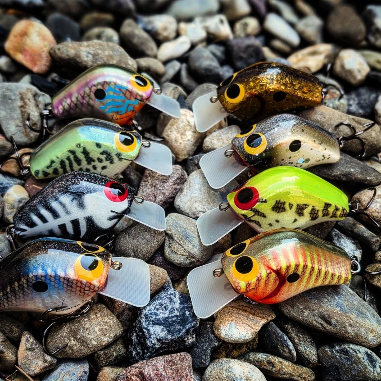 Carolina - SOLD Sets of two WEC Tapps and Ugly Ducks by Zoom Bait