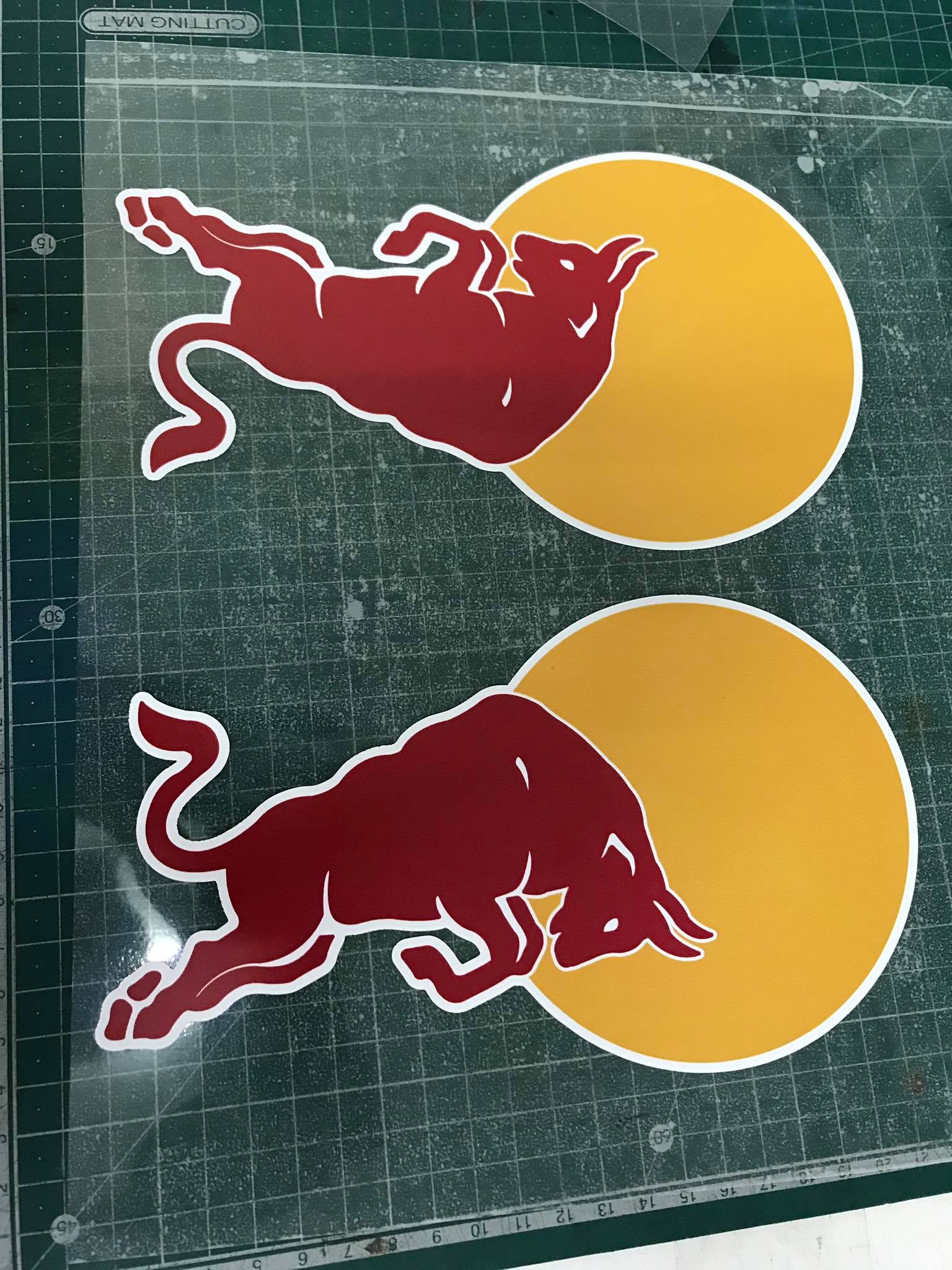งานเฟล็กปริ้น RedBull... - 28Sticker Hatyai