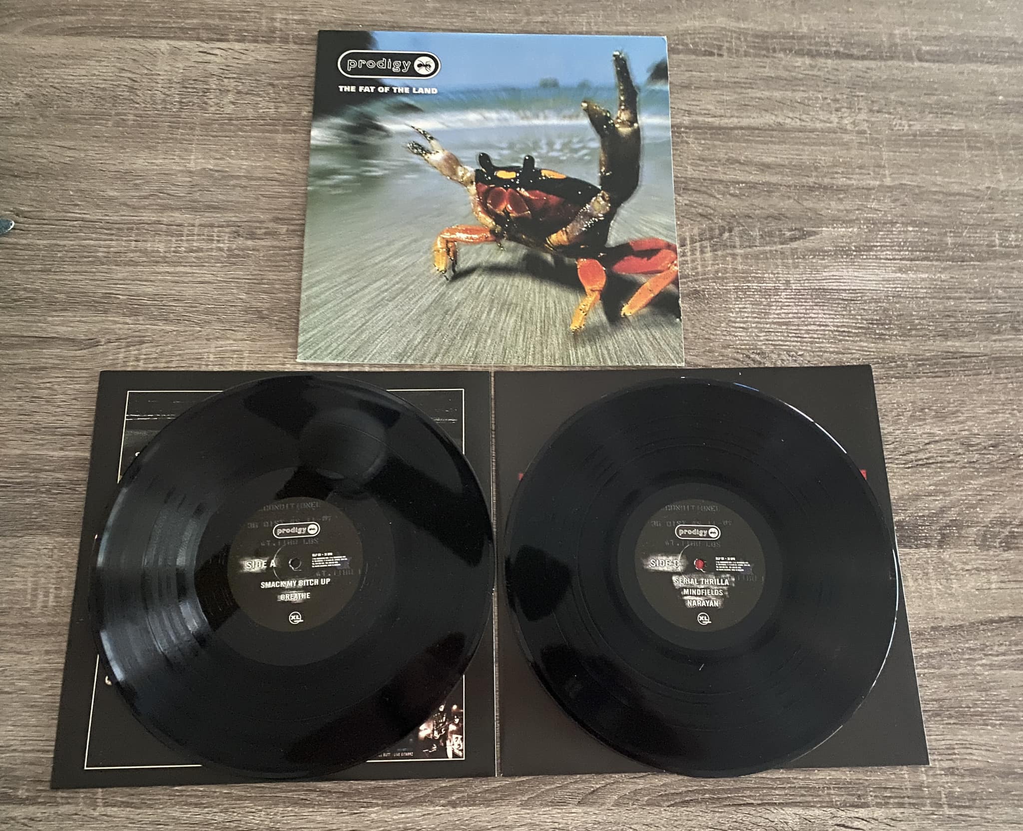 THE PRODIGY Experience. Reissue of the classic 1992 debut album.