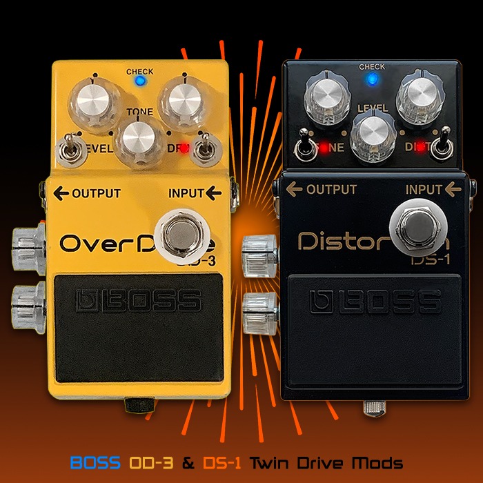 Dexter Mods NZ's Boss DS1 pedal mod