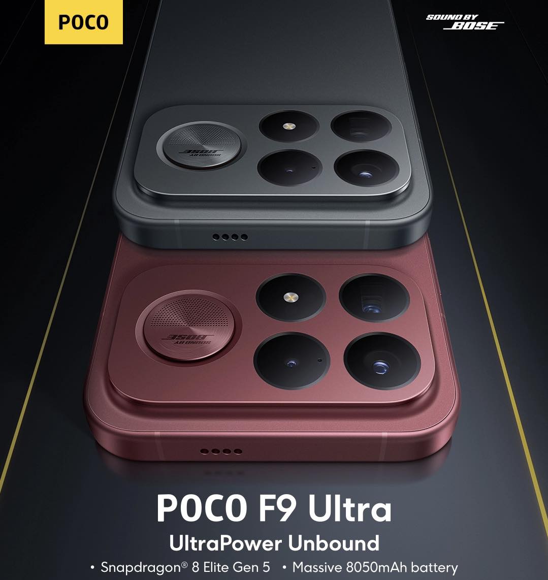 POCO F9 Ultra 185hz Snapdragon 8 Elite Gen 5 arriving soon