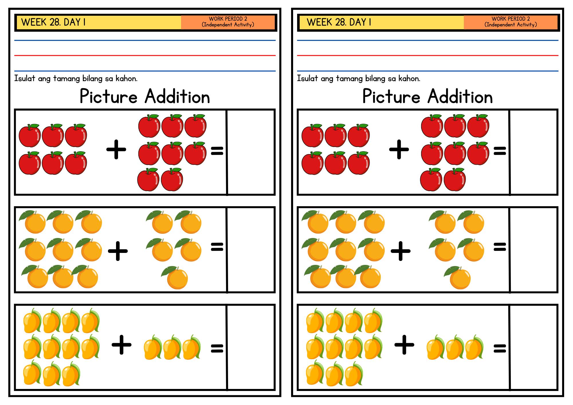 Teacher Aide EA - KINDERGARTEN MELC-BASED WEEK 28 DAY 1...