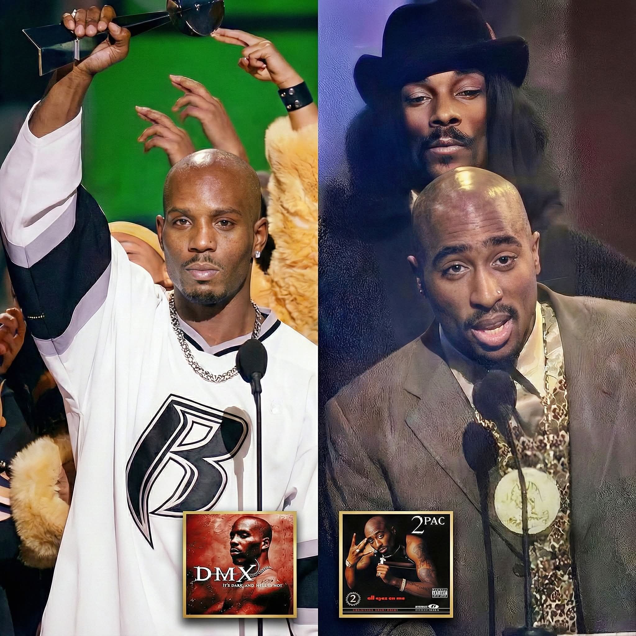 DMX and 2Pac are the Only Rappers with Two #1 Albums in the Same