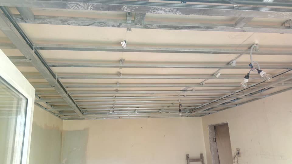 TXL Construct - Scafe tavane rigips.