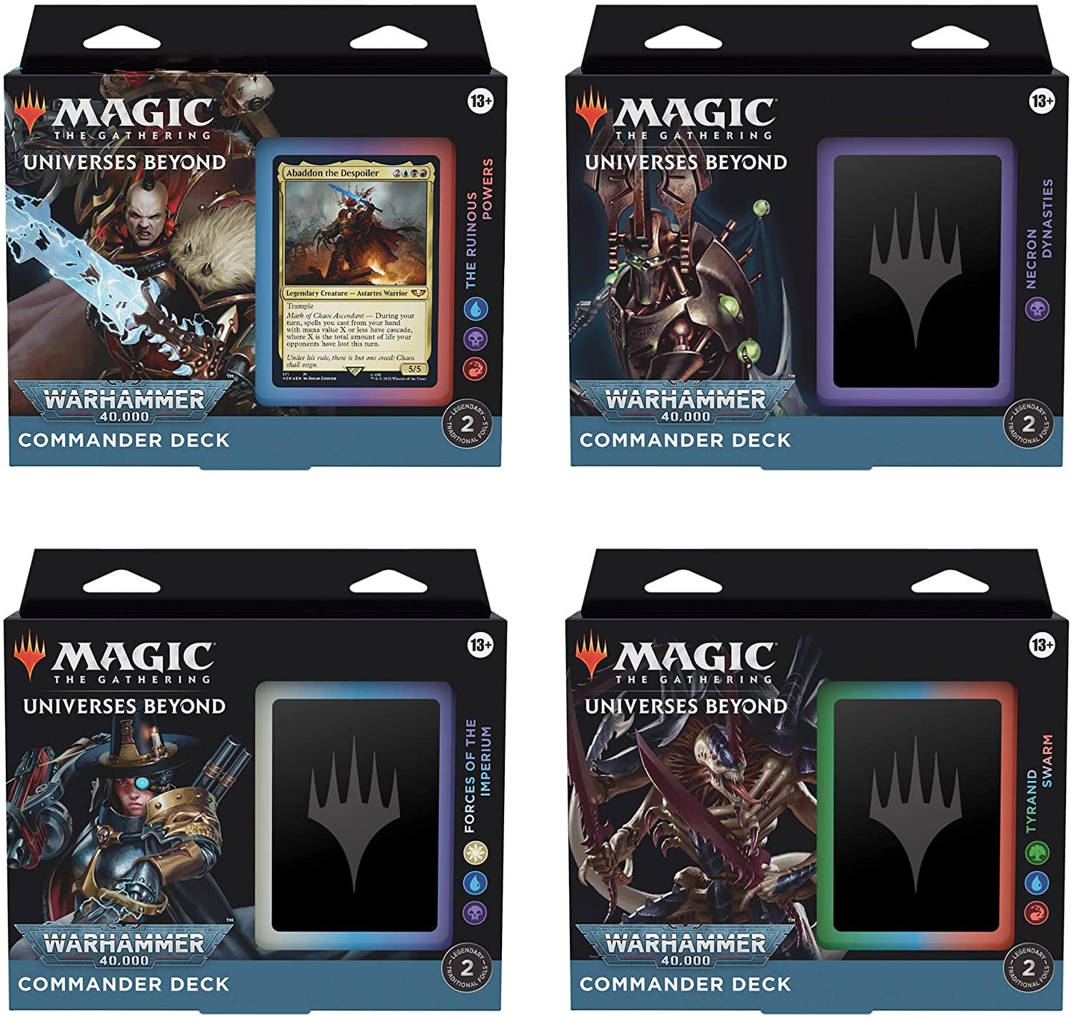 warhammer mtg commander decks Magic: The Gathering Universes Beyond: 40,000 Deck – Forces of The Imperium : Toys & Games MTG: The Warhammer 40k Commander