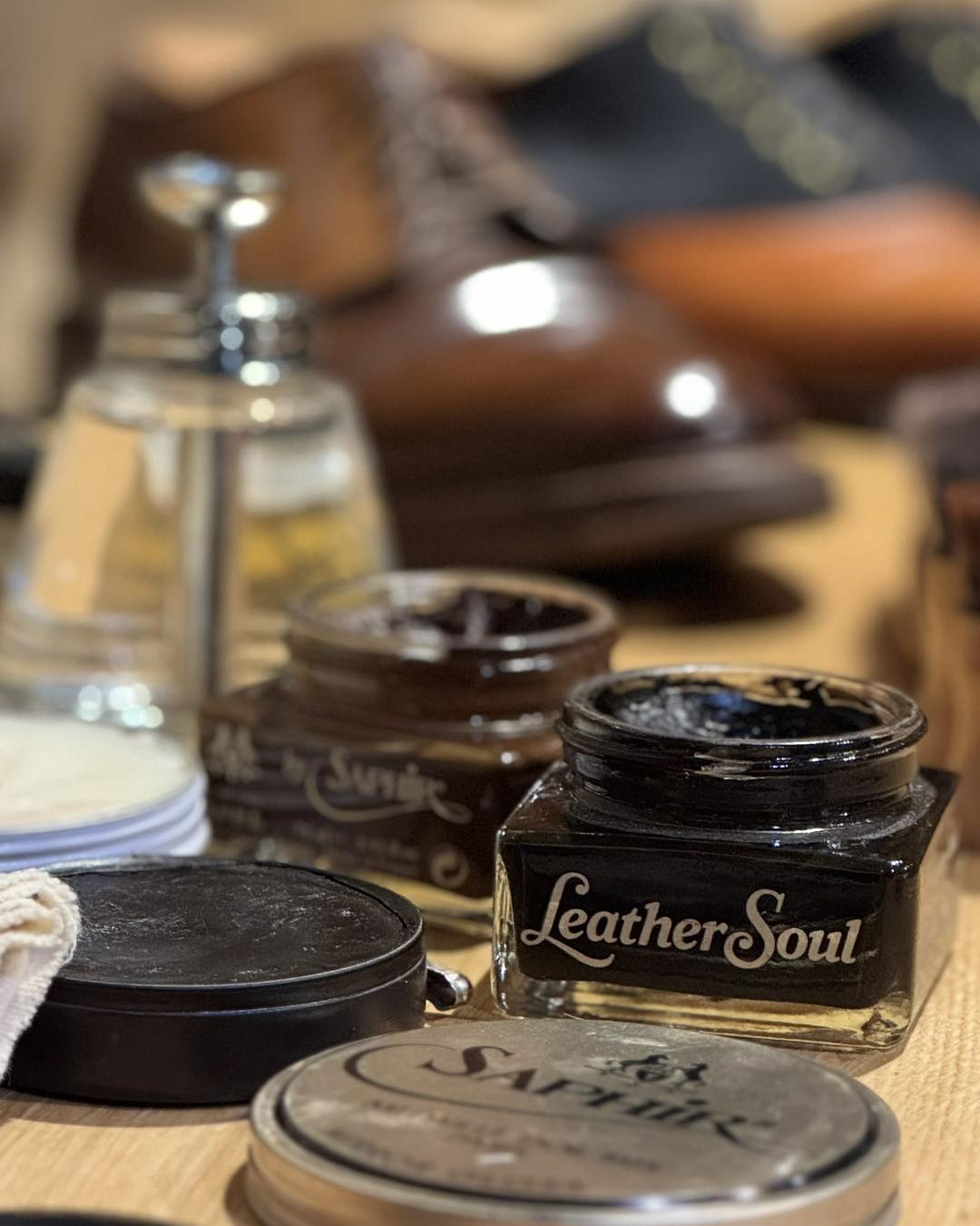 Leather - One of our favorite archival John Lobb models, the