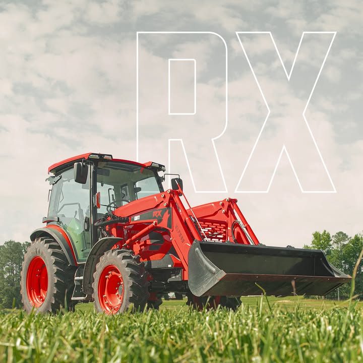 Kioti RX utility tractor for heavy-duty farm work