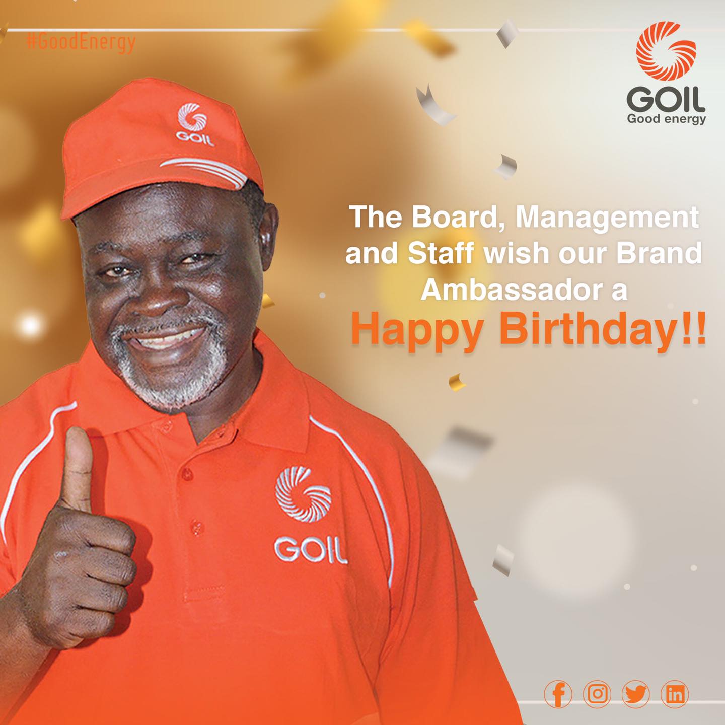 GOIL PLC - The Board, Management and Staff wish our Brand... | Facebook