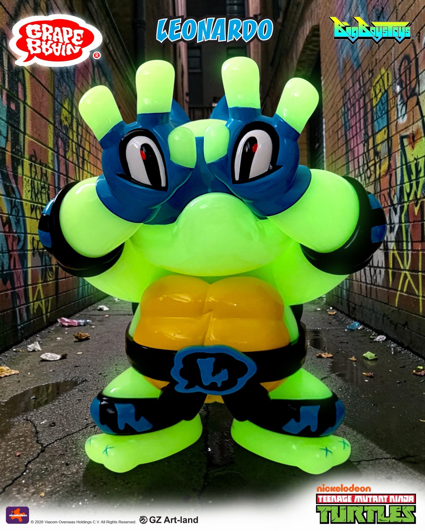 Bigboystoys - The Bulkyz Collections TMNT Leonardo and Raphael