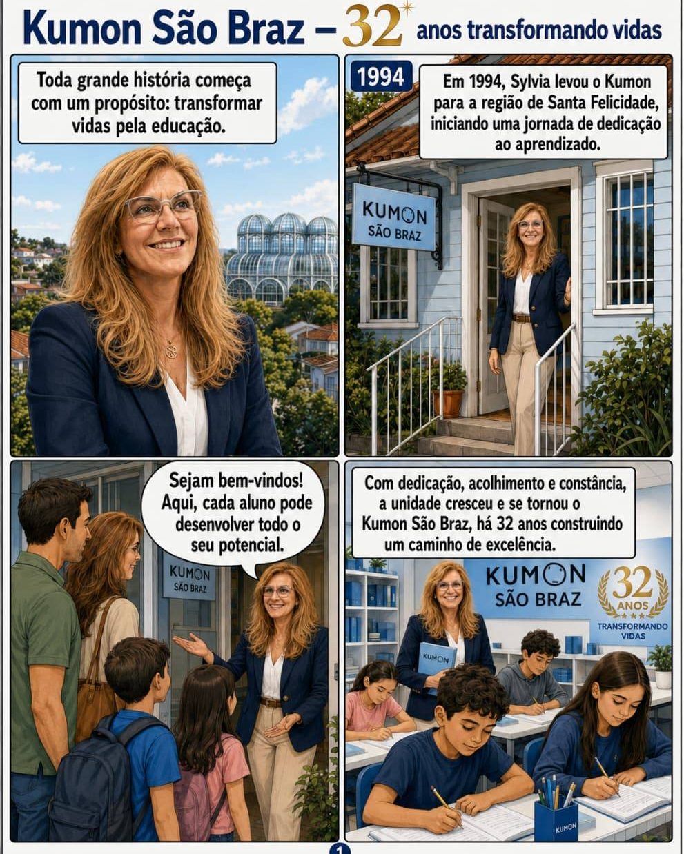 Há 32 anos, o Kumon São Braz é referência em transformar o