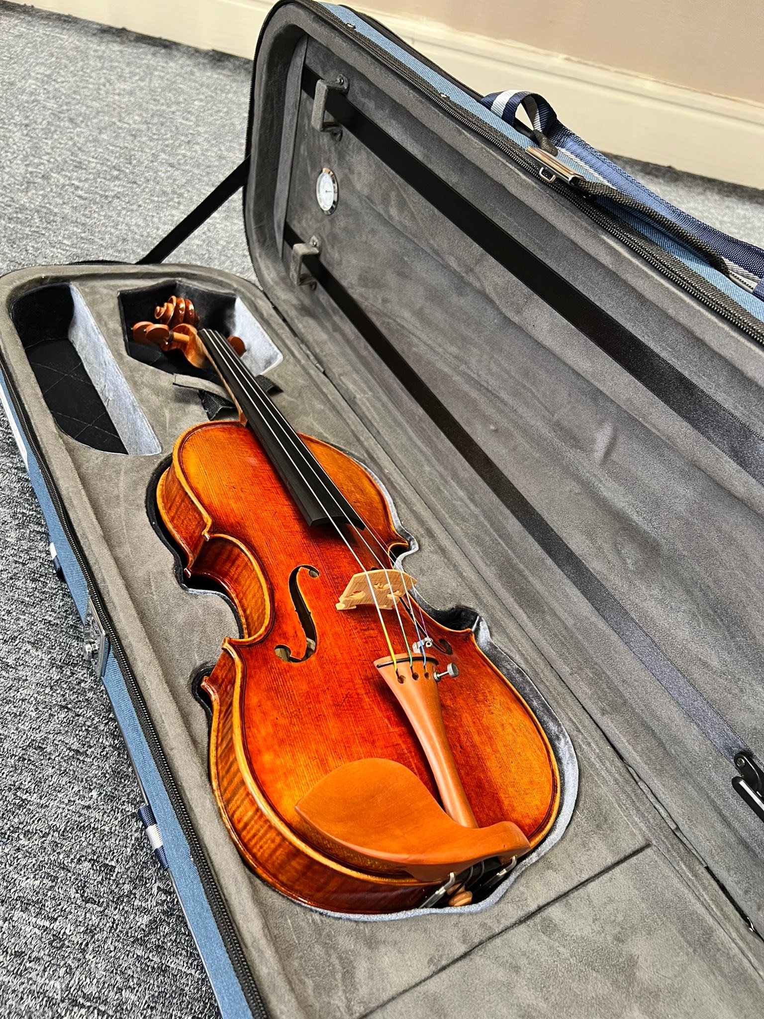 Claus Hermann No.68 2003 バイオリン Crowson ✨Violin Claus Hermann Bubenreuth Germany No.68 size 4/4 anno 2005✨