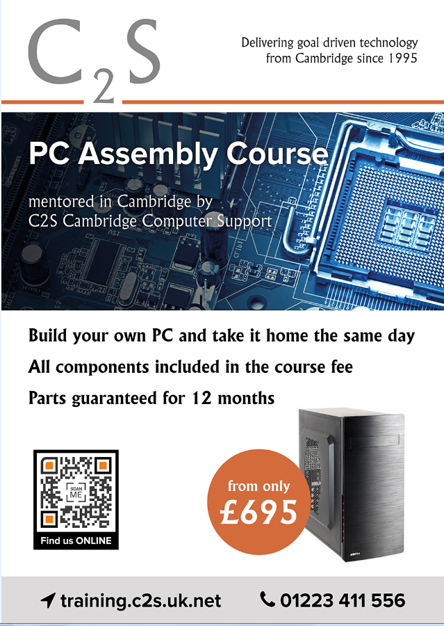 C2S PC Build Course Cambridge - C2S PC Build Couse Cambridge | Facebook