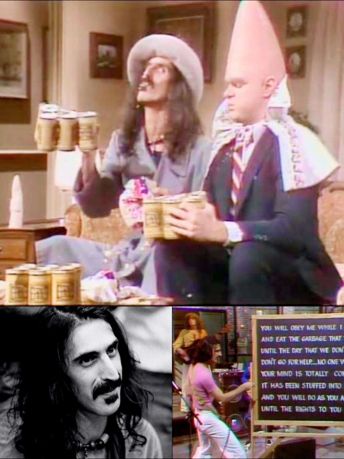 Frank Zappa hosted SNL once. It did not go smoothly. Zappa first