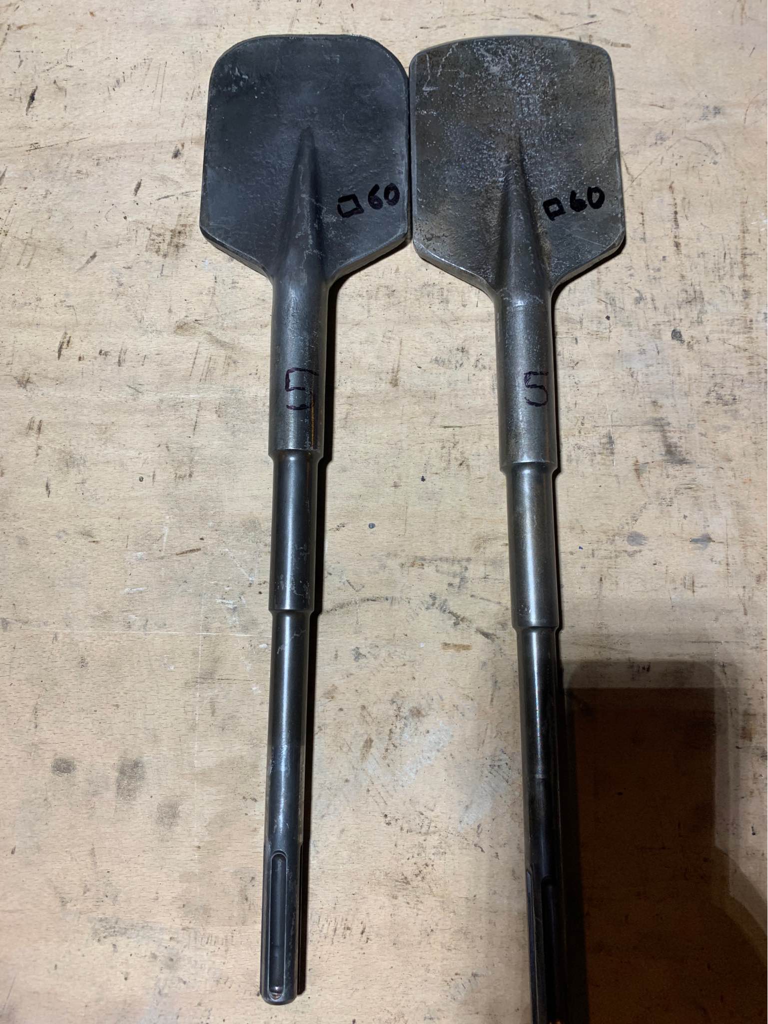 Clay spade for kango breaker Sds max fits Hilti te500 te700 te706 ...