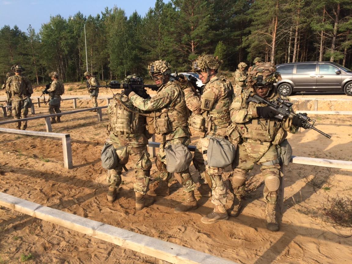 3rd - We've got your back! September 1st, Pabrade Training Area ...