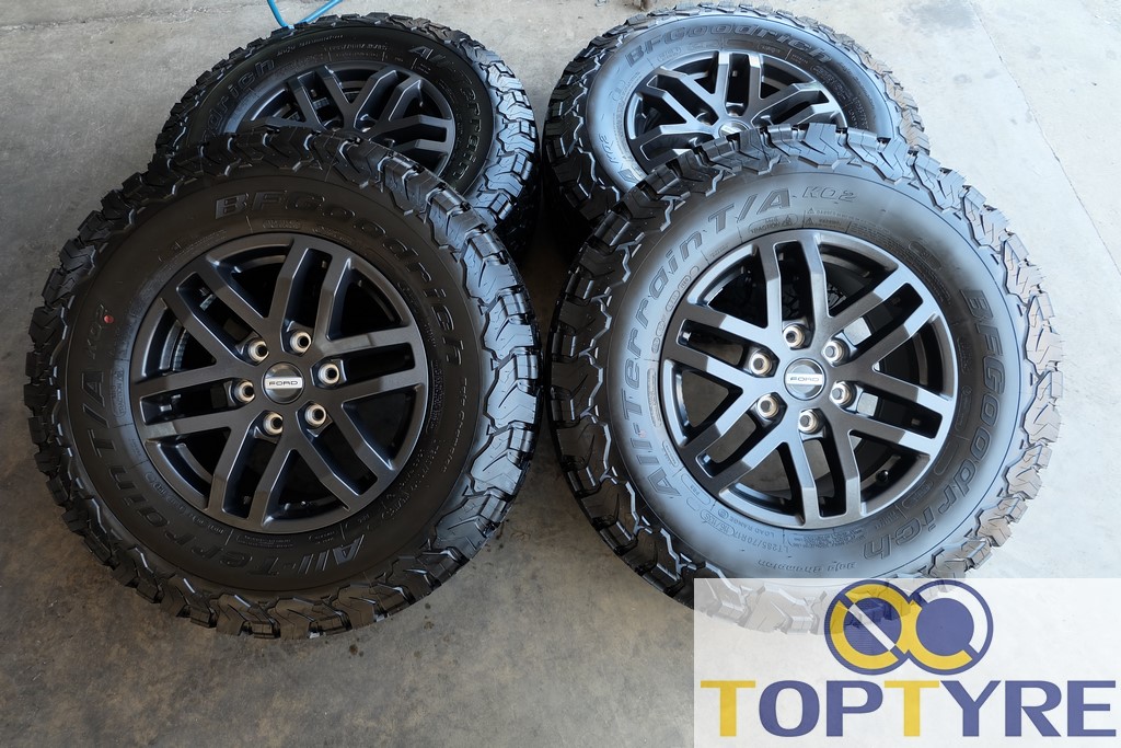 🔥🎀🔥ล้อ FORD #RAPTOR ขอบ 17 นิ้ว พร้อมยาง BF Goodrich KO2 ขนาด 285/70R17 ...