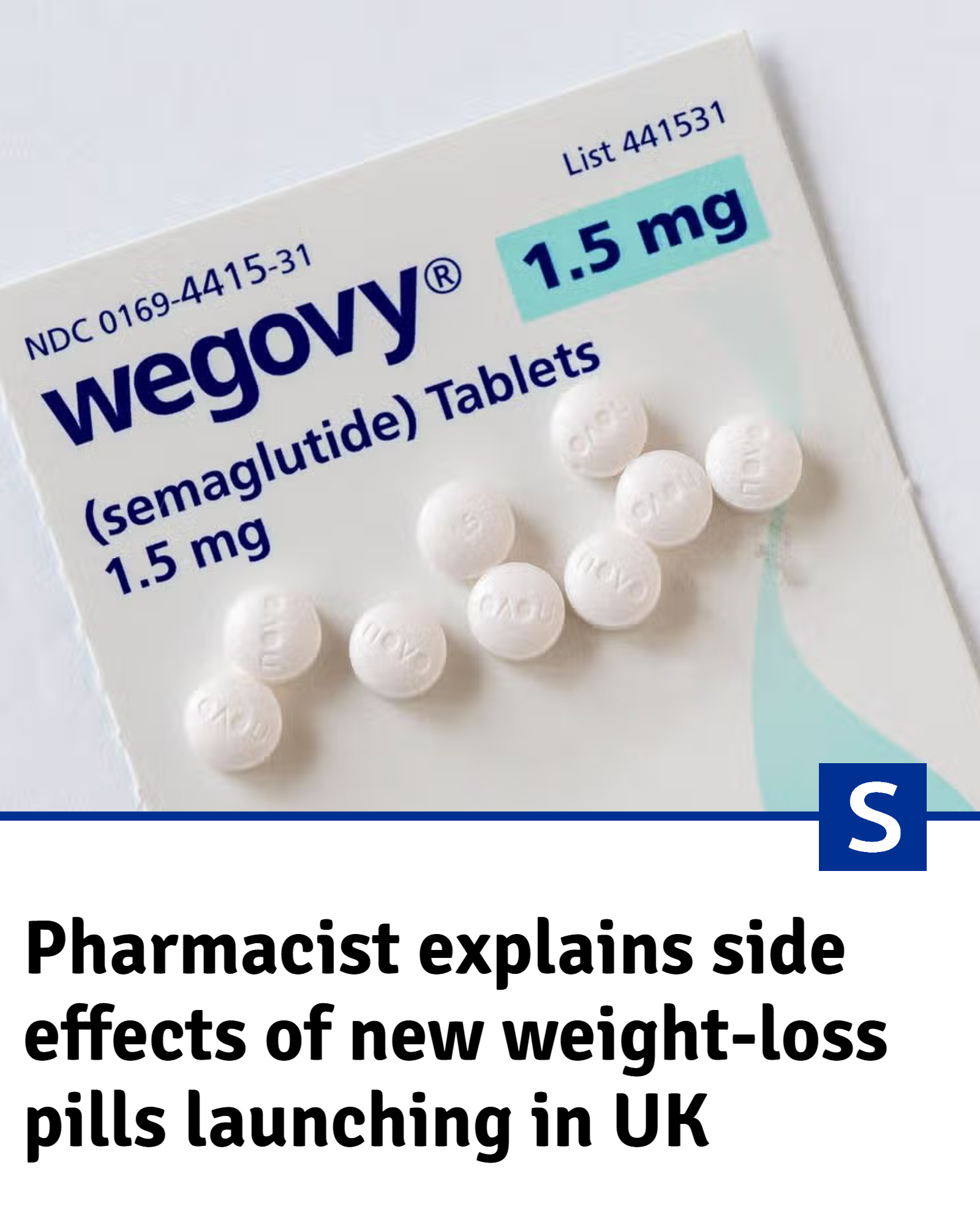 💊A pharmacist has explained the side effects of oral Semaglutide as weight- loss pill versions of the popular jabs launch in the UK next week. While the tablet formulation provides a needle-free alternative
