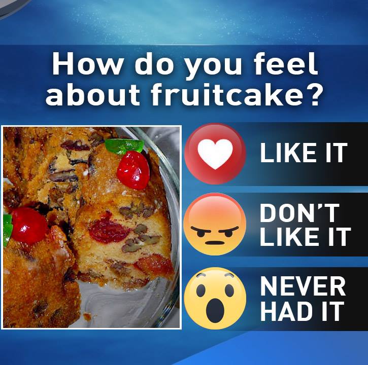 洋楽 FRUITCAKE / ONE-TWO-THREE I LIKE THE WAY Is fruitcake a holiday treat or a holiday poison?