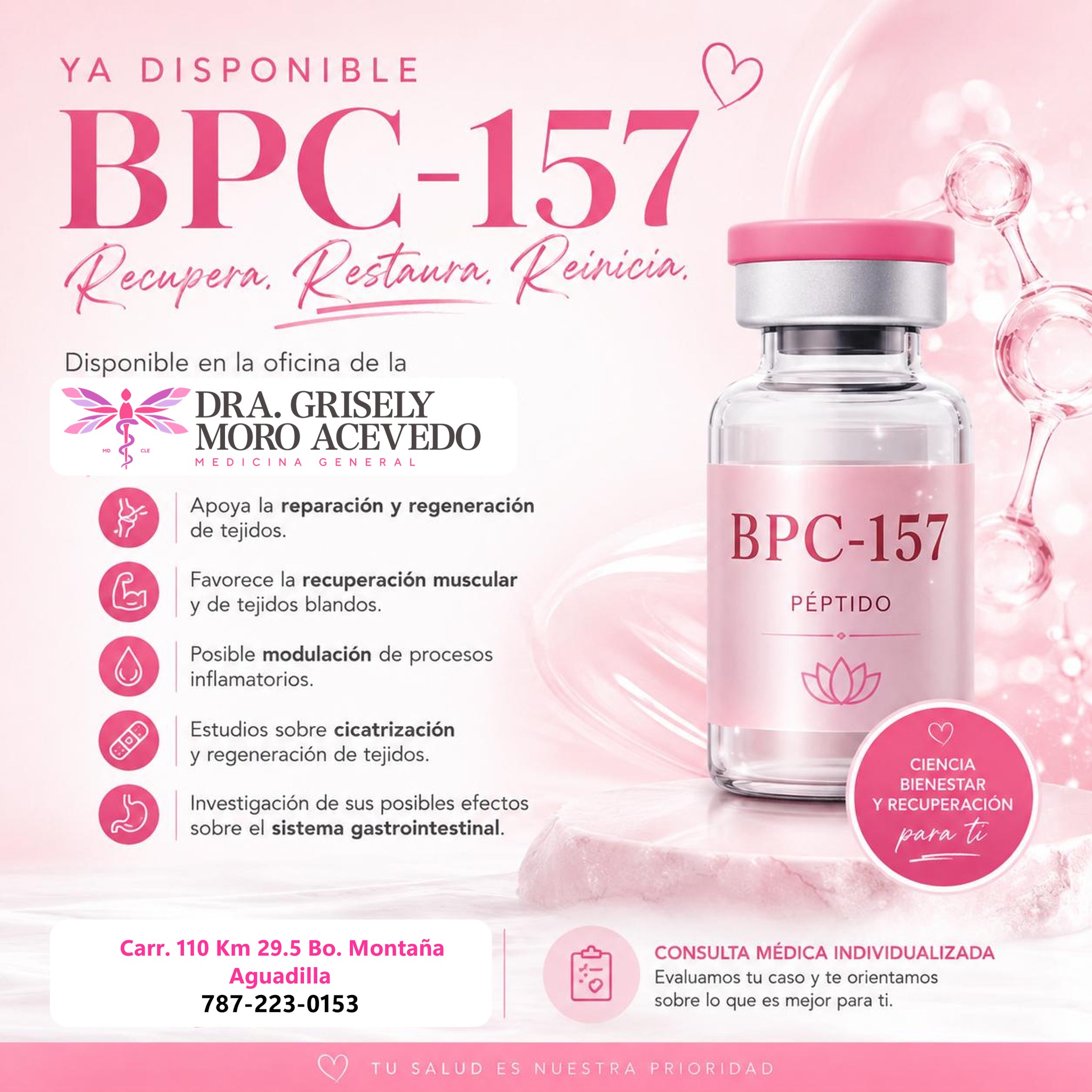 Has escuchado hablar del BPC-157? El BPC-157 es un péptido que ha sido objeto de investigación científica, particularmente por su posible participación en procesos relacionados con la reparación y recuperación de tejidos
