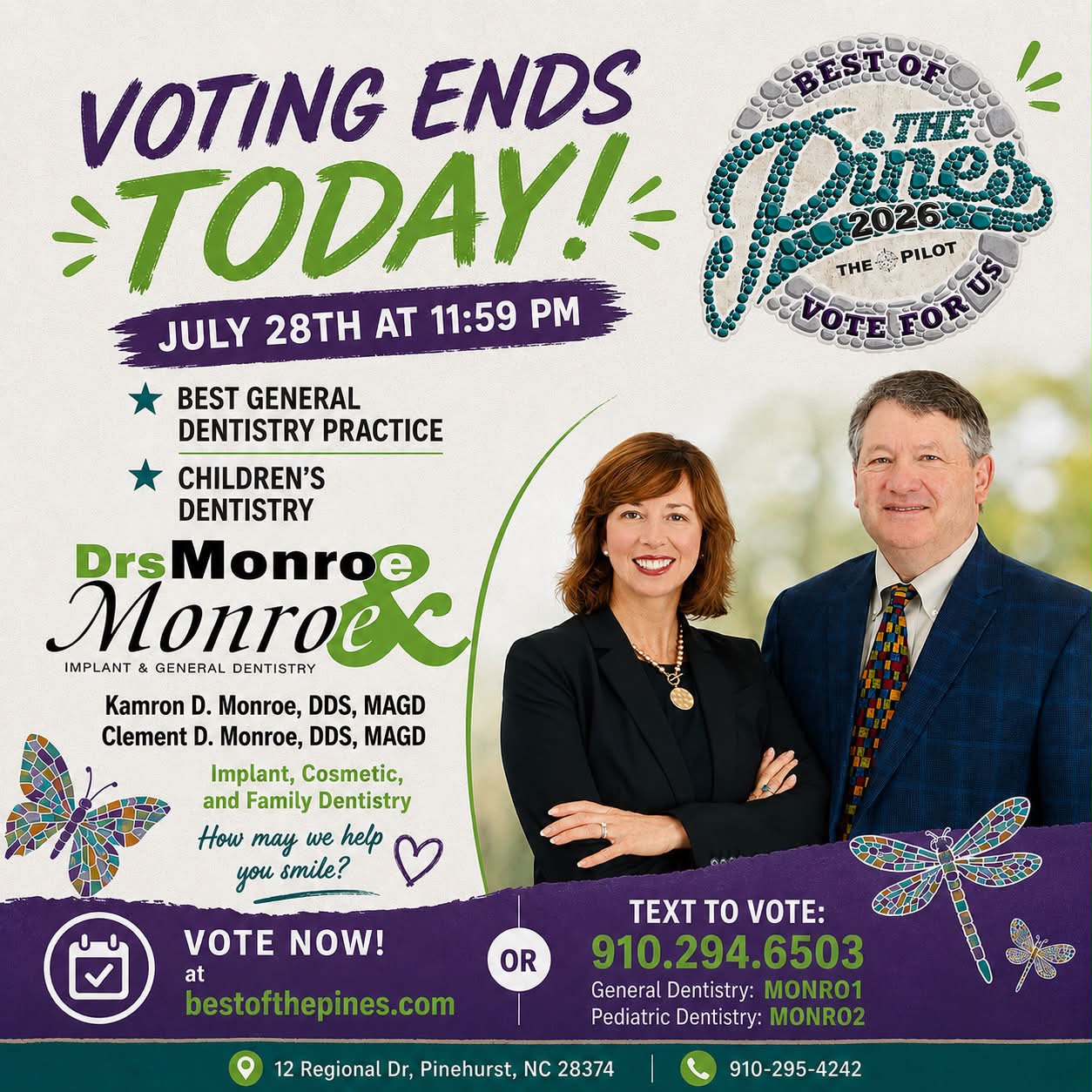 Drs. Monroe & Monroe | Pinehurst NC
