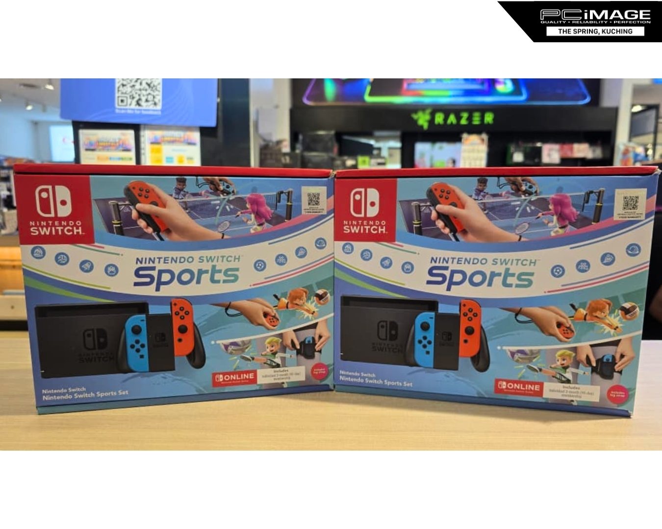 Nintendo Switch Sports set now available at PC Image, The Spring