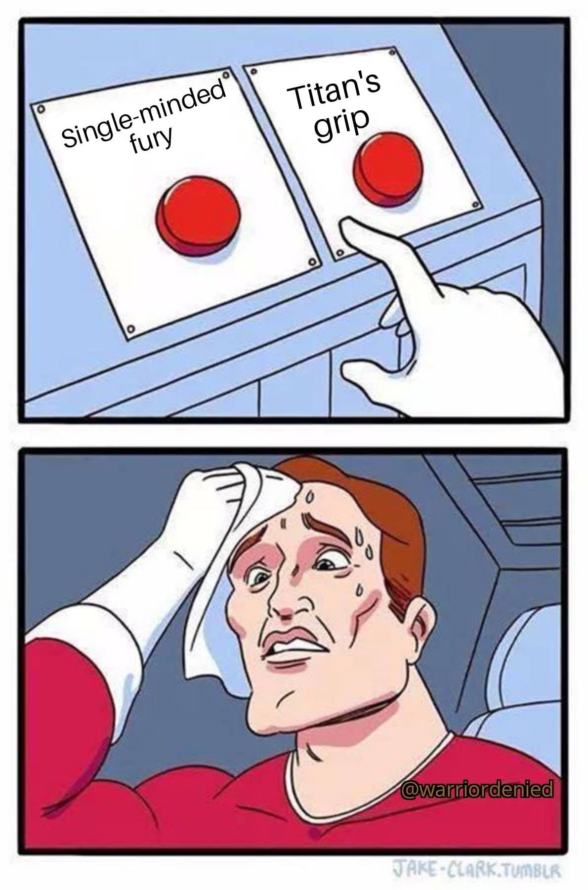 Not enough rage