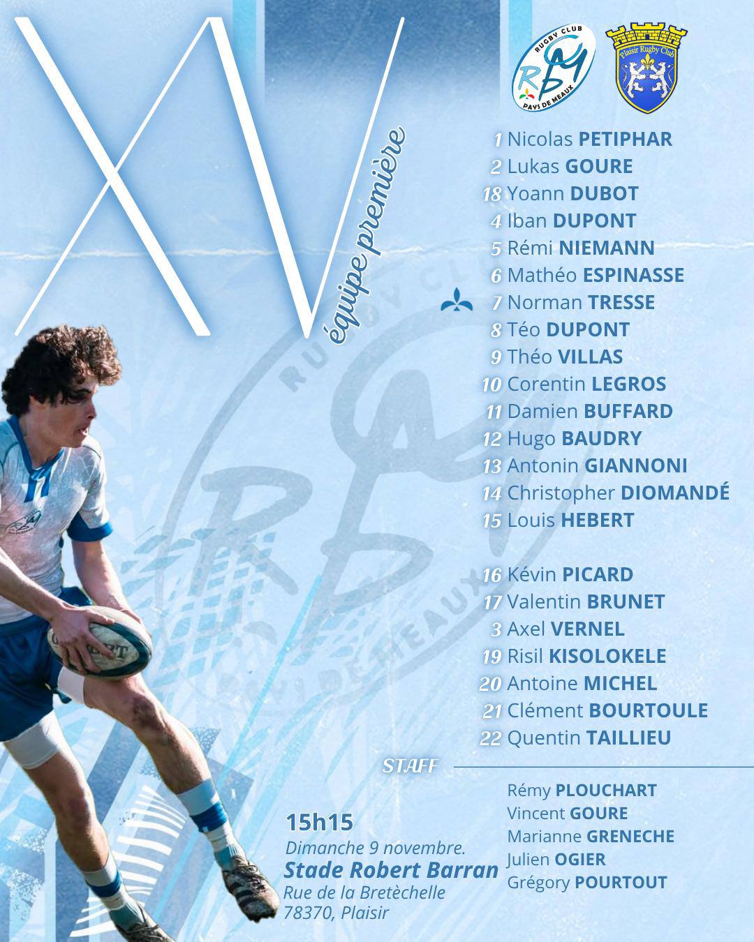 RCPM - Rugby Club du... - RCPM - Rugby Club du Pays de Meaux
