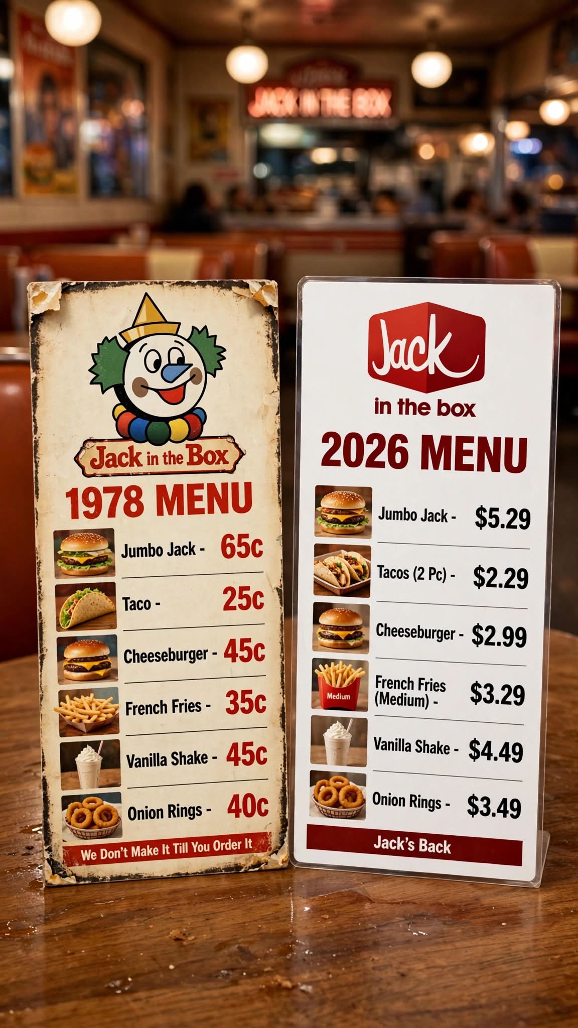 Somebody dug up a Jack in the Box menu from 1978 and look at these