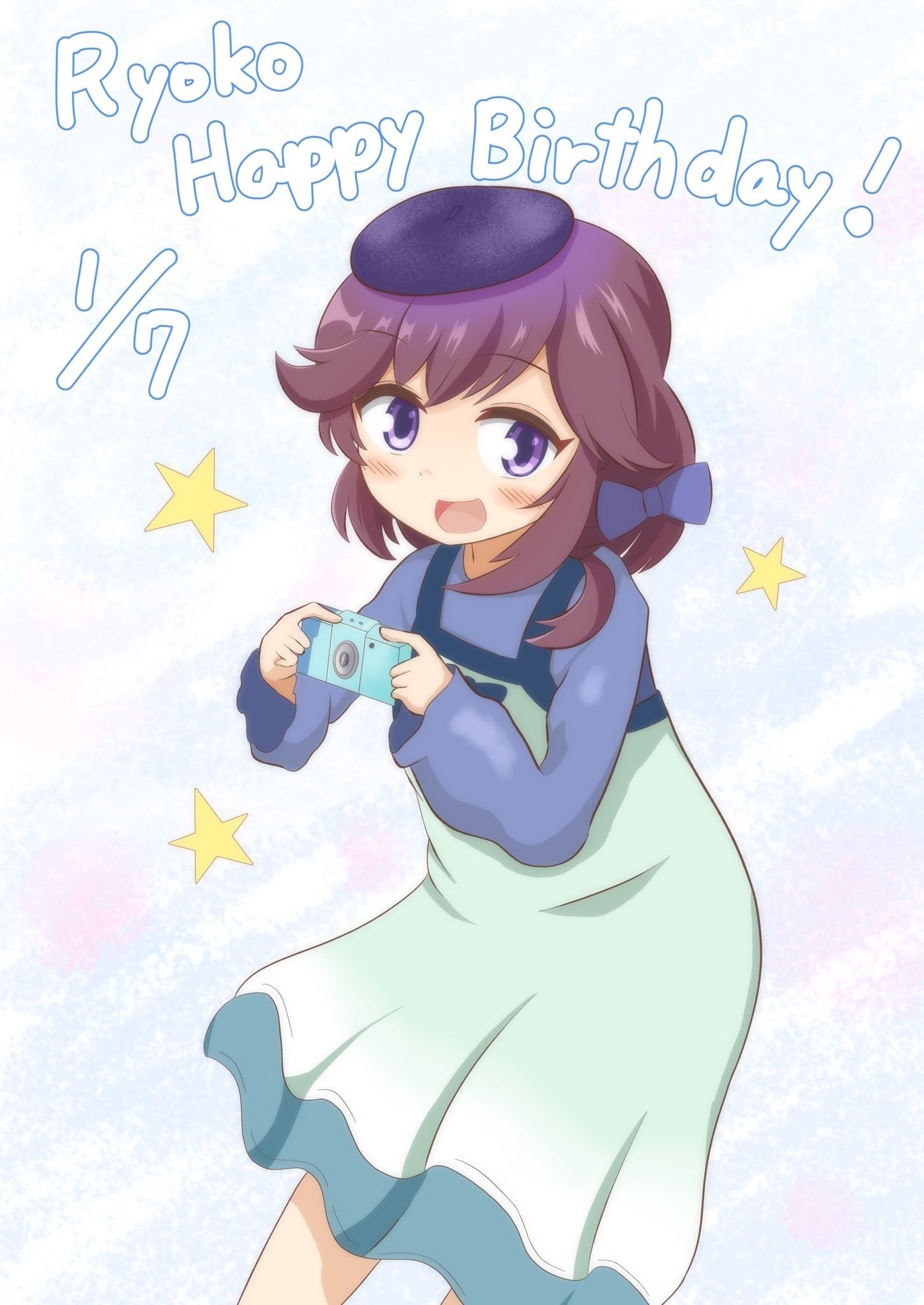 Fanart de Ryo-chan por su... - Machikado Yuriposting