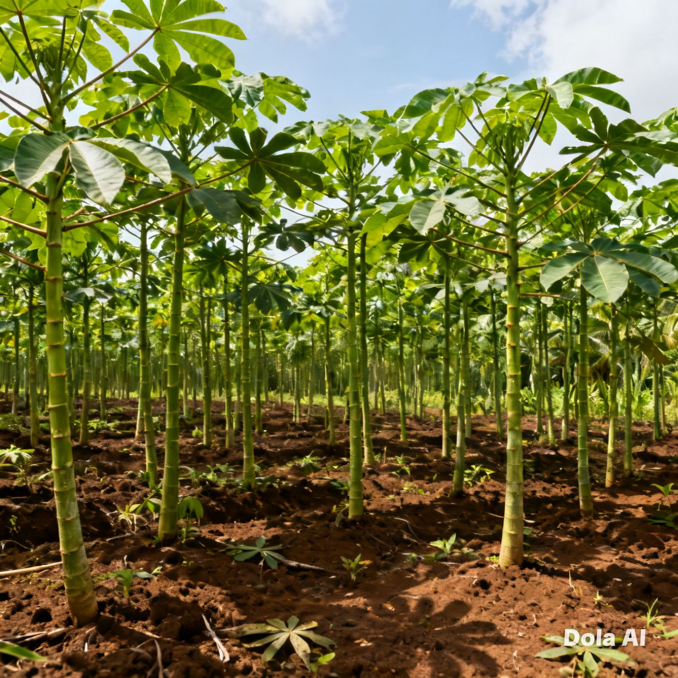 Mark - Cassava (scientific name: Manihot esculenta) is a starchy root ...