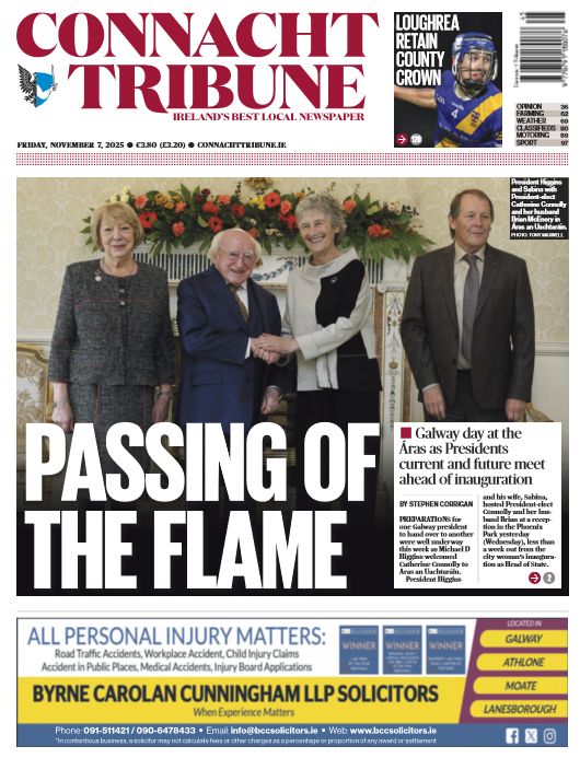 Connacht - THIS WEEK'S CONNACHT TRIBUNE IS NOW ON SALE OR YOU CAN ...