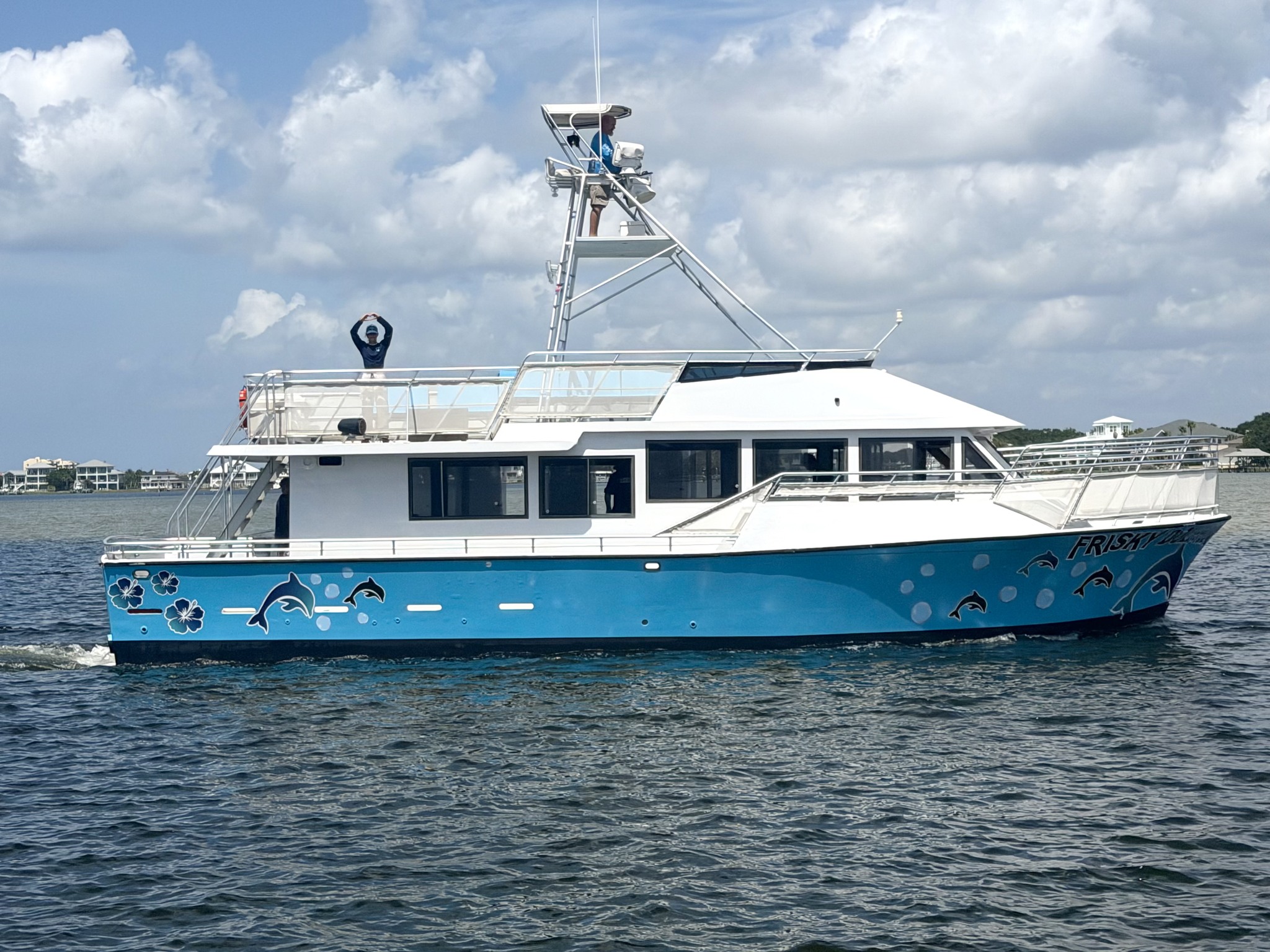 Congratulations Frisky Mermaid Dolphin Cruises & Pontoon Boat Rentals!