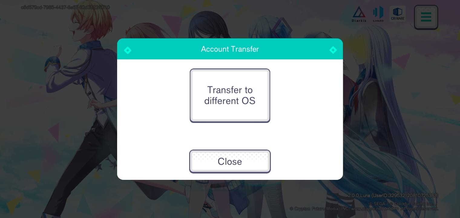 How to recover Project Sekai account after accidental deletion