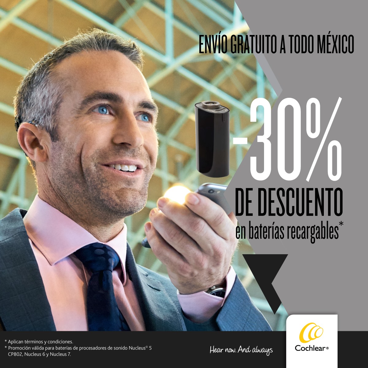 Cochlear Latinoamérica - La promoción es exclusiva para miembros de ...