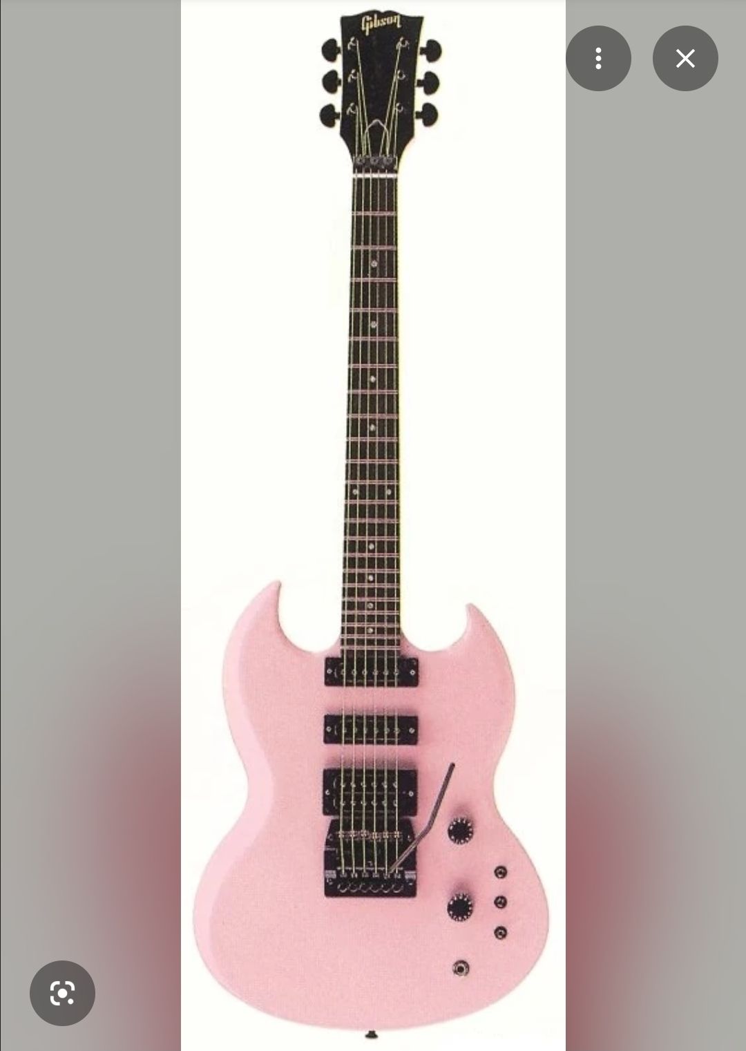 Kaman Gtx 33 Sustainiac Floyd Rose Bridge Guitar