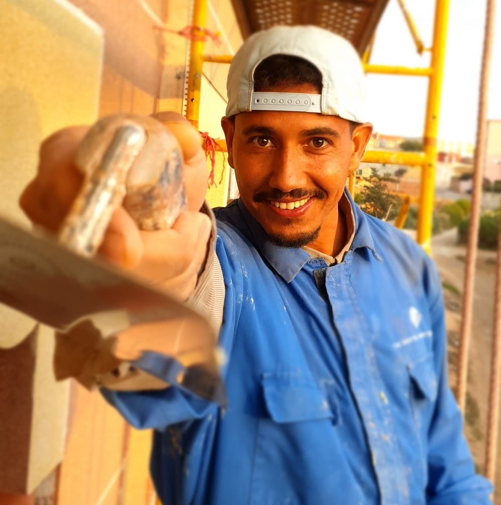 #benhmed_décoration_façade #رأيكم_يهمني #ترميم #صباغة #monocouche ...