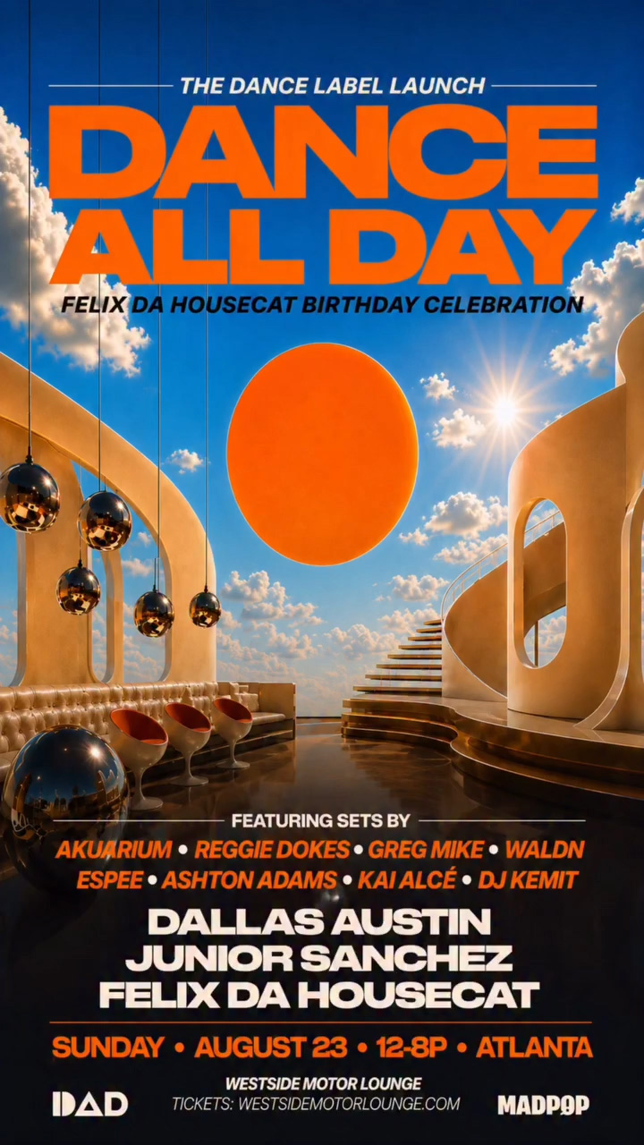 ATLANTA! I haven't DJ'd in Atlanta in 20 years! I'll be