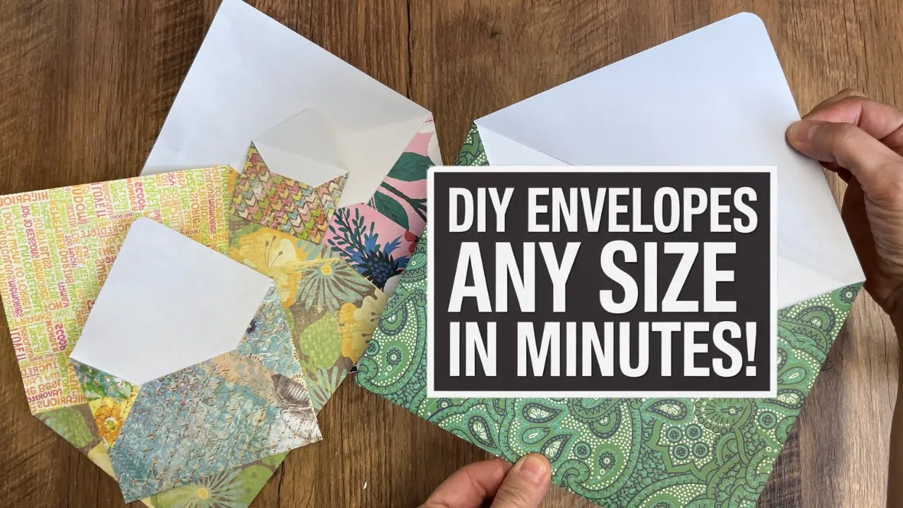 Our - ️ Stop buying envelopes make them in minutes If you’ve got paper ...