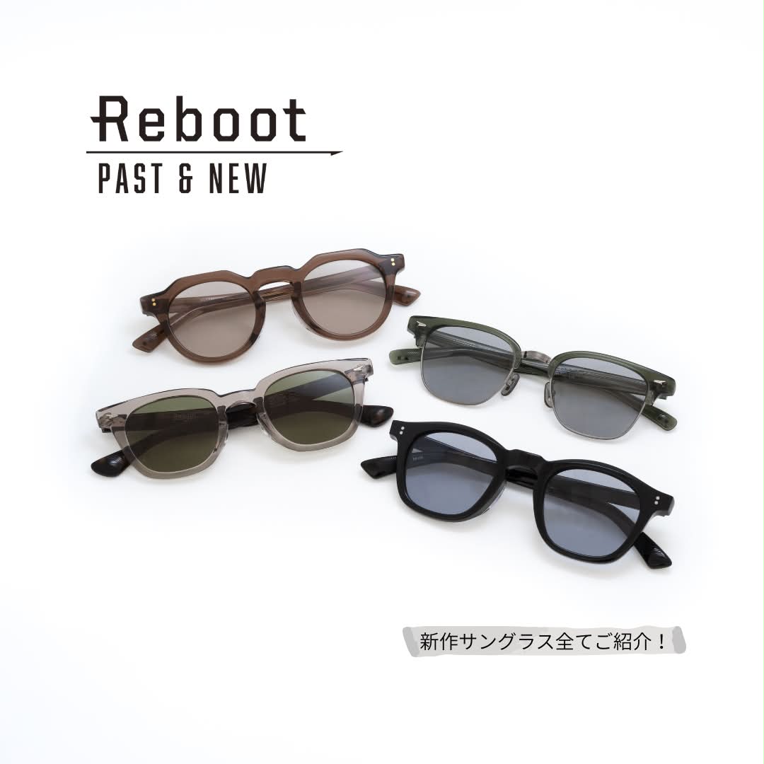 Reboot最新作！日本製モデル】 パリミキオリジナルブランド《Reboot