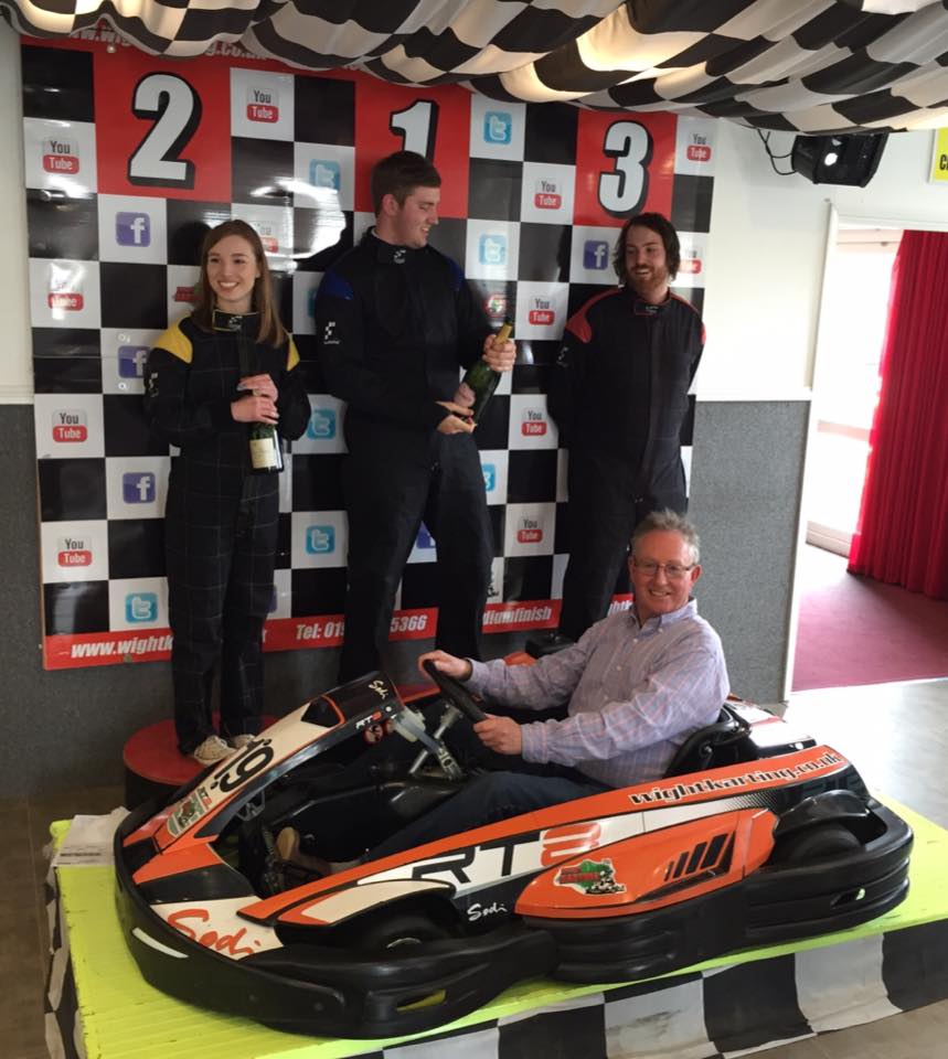 Wight Karting - Happy Birthday to Peter aka '70mph'