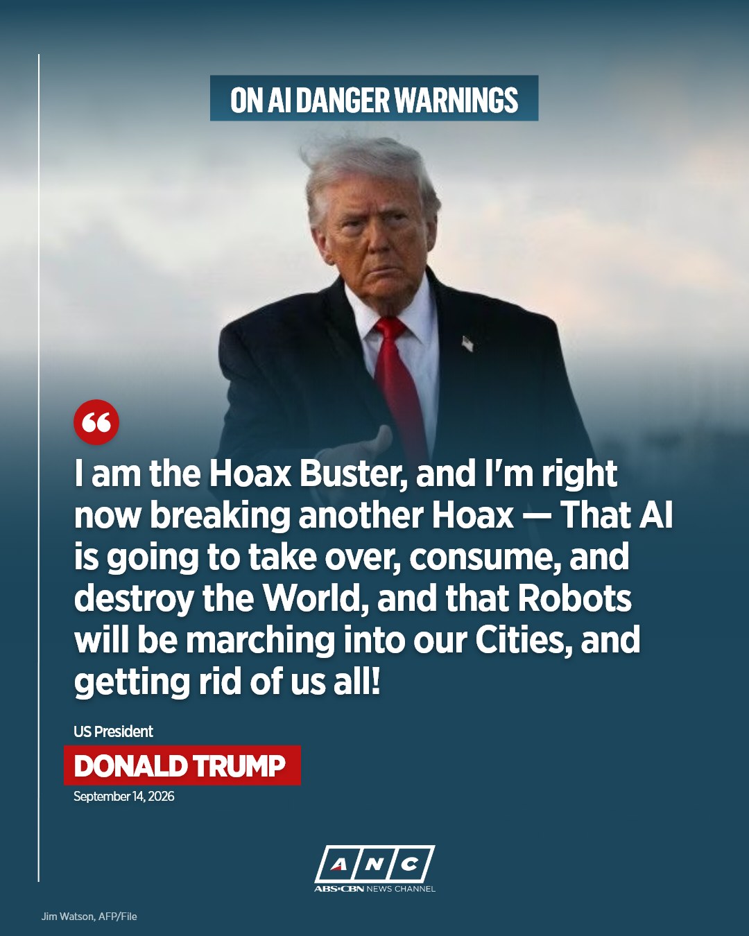 President Trump Addresses Concerns Over Artificial Intelligence